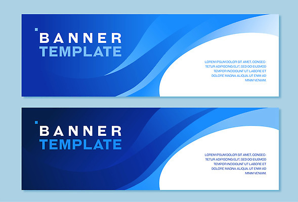 템플릿 배너 선 컬러 컨셉 파일형식 벡터 디자인 파란색 모던 레이아웃 정보 공급 그래픽 곡선 비즈니스 마케팅 알림 소통 깨끗함 배너템플릿 AI파일