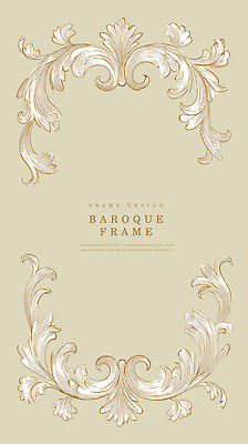 디자인 선 컨셉 무늬 파일형식 바로크 프레임 장식 백그라운드 고급 색감 곡선 문양 스타일 예술 조화 패턴 인테리어 국내일러스트 PSD 일러스트