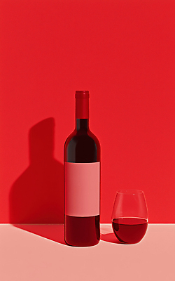 JPG 편집이미지 디자인 음료 예술 컬러 와인잔 탁자 주류 그림자 파티 와인 마시기 분위기 와인병 스타일 편집실사 AI컴퓨터그래픽 AI콘텐츠 가구 컨셉 술잔 모션 병_용기 이벤트 CG 파일형식