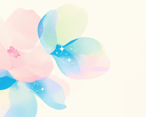 JPG 디자인 꽃잎 꽃 감정 예술 컬러 백그라운드 일러스트 자연 수채화 평화 표현 부드러움 화사함 감성 조화 창의성 국내일러스트 AI일러스트 AI콘텐츠 식물 컨셉 감각 생태계 파일형식