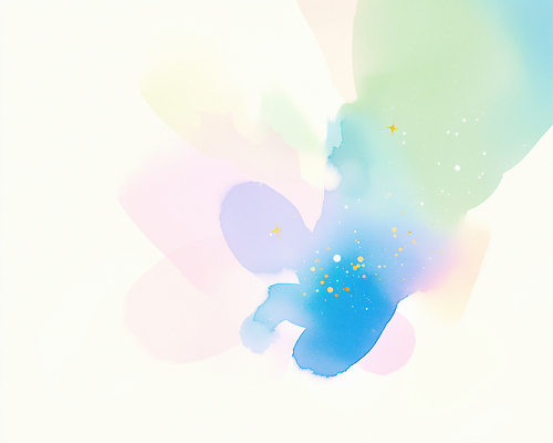 JPG 디자인 예술 컬러 백그라운드 일러스트 추상 수채화 반짝임 물감 표현 혼합 모던 그림 부드러움 감성 파스텔 조화 색채 창의성 차분 국내일러스트 AI일러스트 AI콘텐츠 컨셉 무늬 모션 학용품 미술도구 감각 파일형식