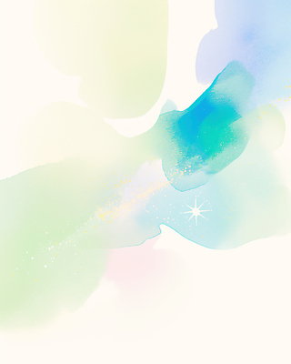 JPG 디자인 예술 컬러 하늘색 백그라운드 일러스트 수채화 연두색 빛 평화 점 편안함 그림 부드러움 감성 조화 흐림 차분 국내일러스트 AI일러스트 AI콘텐츠 컨셉 날씨 초록색 파란색 감각 파일형식