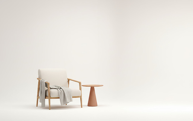 나무 디자인 컬러 가구 생활용품 재료 내부 감각 CG 파일형식 의자 탁자 실내 모던 담요 편안함 인테리어 백그라운드 목재 오브젝트 공간 편집실사 JPG 편집이미지 흰색