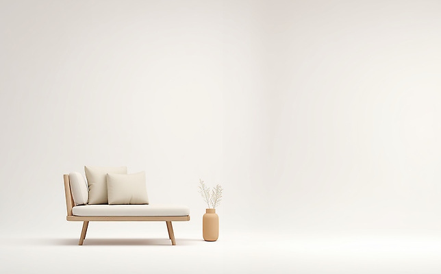 디자인 꽃 컬러 생활용품 의자 내부 감각 CG 파일형식 소파 꽃병 실내 조명 편안함 모던 공간 인테리어 장식 가구 편집실사 JPG 편집이미지 흰색