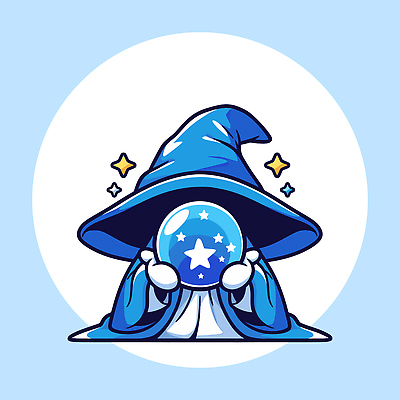 자연요소 컨셉 상상 펜 파일형식 벡터 마법사 별 신비 마법 캐릭터 신화 판타지 꿈 상상력 유성매직 우주 별자리 국내일러스트 AI파일 일러스트