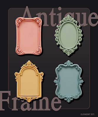 PSD 편집이미지 디자인 예술 컬러 액자 백그라운드 프레임 목재 장식 인테리어 세트 전시 앤티크 크기 플라스틱 복고 편집3D 나무 재료 재질 3D 파일형식