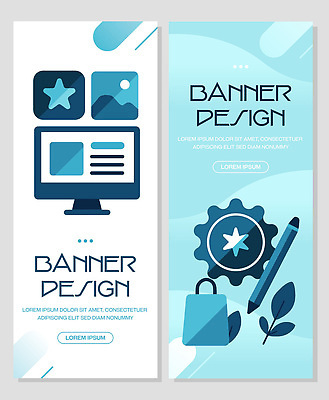 템플릿 디자인 배너 배너템플릿 예술 컬러 비즈니스 그래픽 컴퓨터 스크린 도구 작업 직선 모던 창의성 스타일 AI파일 선 전자제품 파일형식 벡터