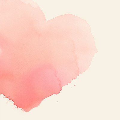 모양 감정 컬러 백그라운드 컨셉 미술도구 하트 감각 파일형식 물감 그림 분홍색 부드러움 디자인 사랑 예술 창의력 분위기 스타일 표현 JPG 국내일러스트 일러스트 하트백그라운드