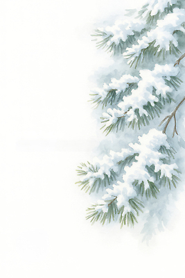 JPG 나무 설경 겨울 일러스트 자연 아침 가지 날씨 산 풍경 평화 흰색 눈 차가움 숲 장면 조용 한라산 차분 국내일러스트 AI일러스트 AI콘텐츠 주간 자연요소 식물 계절 컬러 컨셉 채소 제주도 생태계 파일형식