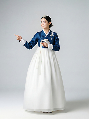 JPG 편집이미지 옷 여자 문화 포즈 한국 미소 이벤트 사진촬영 축제 전통의상 한복 전달 뷰티풀 세리머니 의료성형뷰티 스타일 편집실사 AI인물포토 AI콘텐츠 한국전통 전통 아시아 표정 사람 촬영 CG 파일형식 AI포토