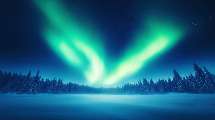 JPG 편집이미지 호수 겨울 자연 아이슬란드 풍경 빛 평화 얼음 숲 신비 북극 오로라 편집실사 AI컴퓨터그래픽 AI콘텐츠 자연요소 계절 유럽 컨셉 자연현상 극지방 CG 생태계 파일형식