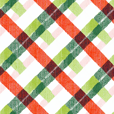 기념일 선 컬러 컨셉 무늬 파일형식 대각선 격자 디자인 패턴 반복 매력적 빨간색 초록색 분홍색 크림 백그라운드 그래픽 예술 장식 질감 상징 국내일러스트 일러스트 JPG 체크무늬 크리스마스