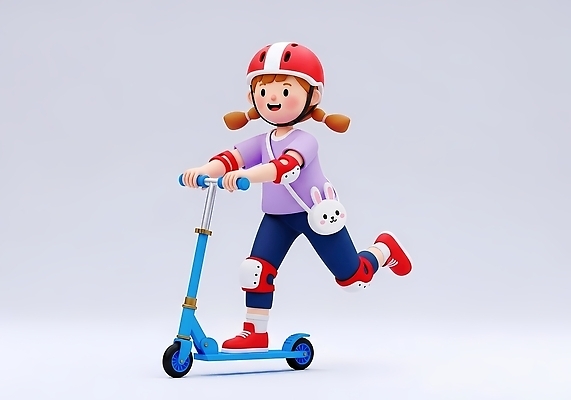 JPG 편집이미지 캐릭터 어린이 포즈 이동 장신구 놀이 안전 운동 귀여움 스쿠터 헬멧 보호장비 즐거움 교통안전 액션 편집3D AI컴퓨터그래픽 AI콘텐츠 감정 컨셉 건강 사람 3D 장비 오토바이 파일형식