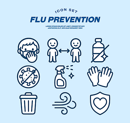 아이콘 캠페인 컨셉 건강 관리 씻기 질병 소독제 파일형식 벡터 감기 예방 마스크 손씻기 사회적거리두기 청소 소독 손소독제 바이러스 건강관리 아이디어 위생 2D아이콘 AI파일