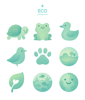 동물 감정 잎 자국 파충류 조류 양서류 수중동물 생태계 파일형식 환경 자연 수채화 거북이 개구리 오리 발자국 나뭇잎 어류 지구 즐거움 PSD 일러스트 국내일러스트