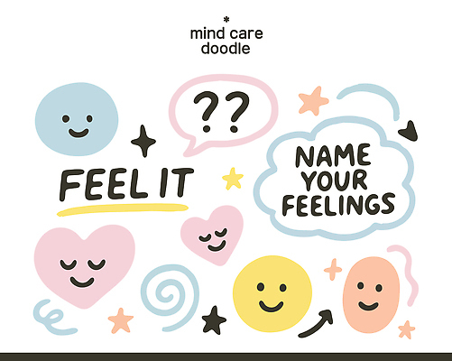 감정 표정 미술 파일형식 벡터 표현 드로잉 긍정적 컬러 메시지 웃음 행복 심리 이미지 창의력 디자인 예술 국내일러스트 AI파일 일러스트