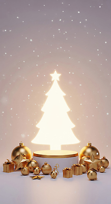 JPG 편집이미지 행복 별 크리스마스 겨울 선물 장식 빛 크리스마스트리 축제 금색 원형 분위기 오브젝트 준비 이미지편집 AI컴퓨터그래픽 AI콘텐츠 자연요소 도형 계절 기념일 감정 컬러 컨셉 파일형식