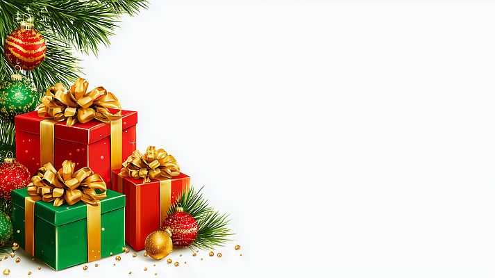 JPG 기념일 행복 크리스마스 겨울 일러스트 가족 선물 사랑 장식 빨간색 초록색 친구 반짝임 상자 크리스마스트리 파티 축제 금색 즐거움 준비 솔방울 국내일러스트 AI일러스트 AI콘텐츠 계절 감정 컬러 관계 모션 이벤트 파일형식