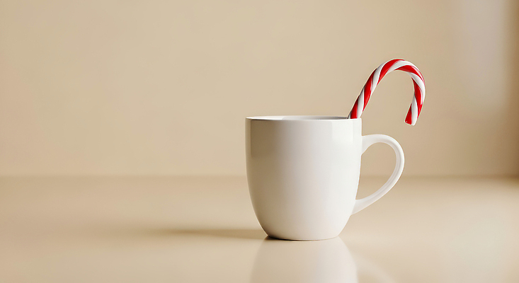 JPG 편집이미지 여유 커피 음료 백그라운드 겨울 탁자 따뜻함 장식 빨간색 줄무늬 카페 머그컵 단식 홈카페 편집실사 AI포토 AI콘텐츠 계절 감정 컬러 가구 무늬 컵 상점 CG 파일형식