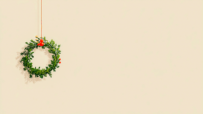 JPG 전통 기념일 열매 벽 잎 크리스마스 겨울 일러스트 자연 따뜻함 장식 빨간색 초록색 인테리어 축제 화환 원형 분위기 수공예 국내일러스트 도형 식물 디자인 계절 꽃 컬러 컨셉 이벤트 공예 생태계 파일형식