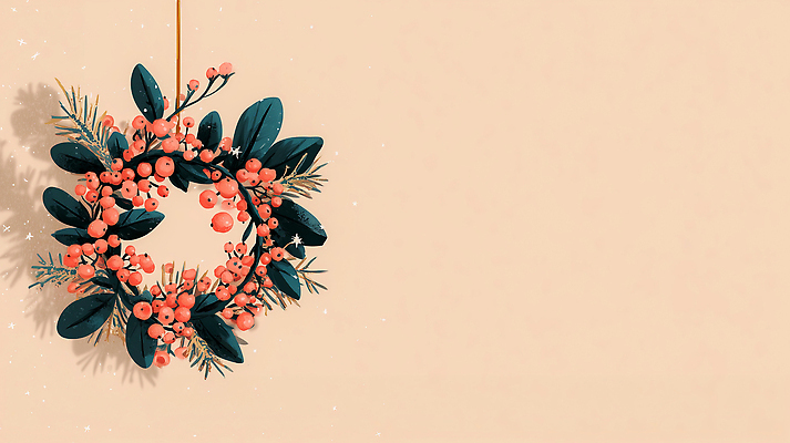 JPG 디자인 열매 예술 벽 크리스마스 겨울 일러스트 자연 장식 초록색 파티 축제 화환 분위기 오브젝트 독창 생동감 생화 국내일러스트 식물 계절 기념일 꽃 컬러 컨셉 이벤트 생태계 파일형식