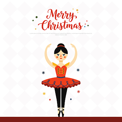 계절 기념일 컨셉 문화예술 발레 파일형식 벡터 발레리나 크리스마스 축하 우아함 감정 컬러 백그라운드 춤 예술 캐릭터 축제 포즈 디자인 겨울 오브젝트 장식 표현 국내일러스트 AI파일 일러스트