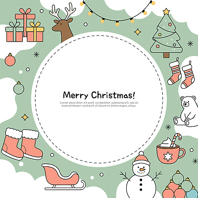 감정 백그라운드 크리스마스 겨울 일러스트 눈사람 양말 크리스마스카드 선물 장식 장난감 크리스마스트리 파티 축제 루돌프 포장지 스노글로브 크리스마스이브 홀리데이 국내일러스트 AI파일 계절 기념일 포장 휴가 사슴 카드_감사 이벤트 파일형식 벡터