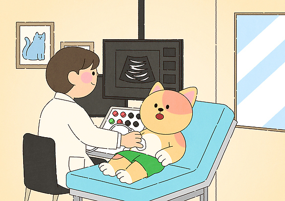 동물 비즈니스 포유류 의학 병원 관리 반려동물 의료진 개 파일형식 벡터 검사_조사 의사 강아지 고양이 그림 방 기술 진료 치료 사무실 건강 동물병원 의료기기 일러스트 국내일러스트 AI파일 펫케어