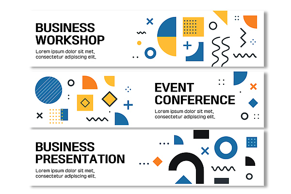 도형 템플릿 디자인 배너 배너템플릿 컬러 비즈니스 텍스트 모션 회의 커뮤니케이션 추상 이벤트 그래픽 정보 발표 기하학 마케팅 워크숍 AI파일 무늬 파일형식 벡터