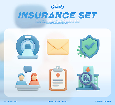 PSD 편집이미지 디자인 의학 대화 안전 그래픽 세트 3D 정보 보호 보험 편집3D 컨셉 말하기 디지털합성 파일형식