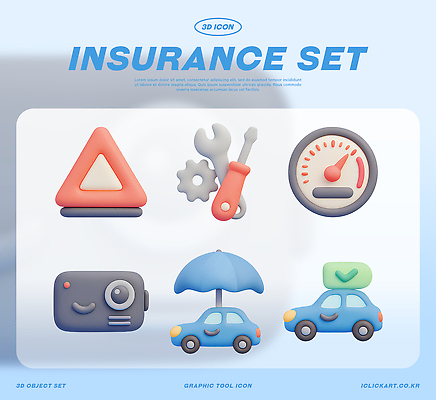PSD 편집이미지 기호 디자인 자동차 안전 컴퓨터 세트 3D 기계 도구 작업 시스템 보험 편집3D 문자 육상교통 전자제품 디지털합성 파일형식