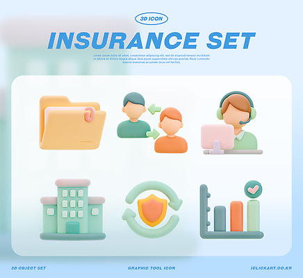 PSD 편집이미지 디자인 컬러 백그라운드 사람 건물 그래픽 파란색 세트 도구 보호 파일 보험 서류판 편집3D 건축물 컨셉 3D 사무용품 파일형식