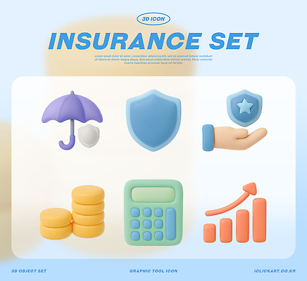 모양 PSD 편집이미지 손 디자인 컬러 우산 그래프 그래픽 세트 3D 동전 계산기 도구 방패 보험 편집3D 돈 문구용품 신체부위 장비 디지털합성 파일형식