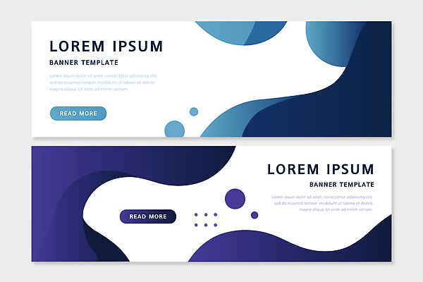 모양 도형 템플릿 디자인 배너 배너템플릿 가로배너 컬러 추상 그래픽 파란색 홈페이지 디지털 알림 모던 AI파일 무늬 가로 파일형식 벡터