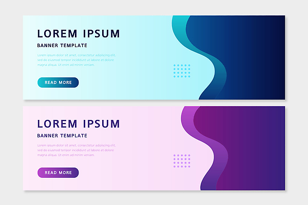 템플릿 디자인 배너 배너템플릿 가로배너 분홍색 컬러 텍스트 버튼 추상 그래픽 파란색 스크린 예시 웹디자인 AI파일 무늬 가로 파일형식 벡터