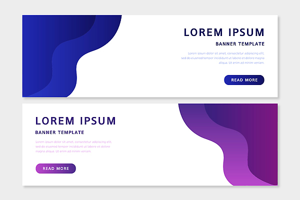 템플릿 디자인 배너 배너템플릿 가로배너 컬러 곡선 텍스트 버튼 추상 그래픽 파란색 알림 마케팅 블로그 예시 웹디자인 AI파일 선 무늬 가로 파일형식 벡터