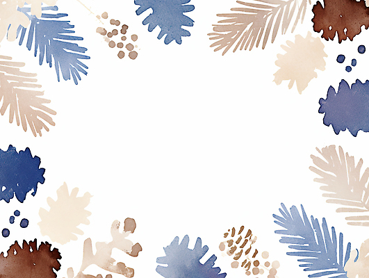 JPG 식물 디자인 예술 컬러 잎 겨울 패턴 일러스트 자연 수채화 프레임 옆모습 그래픽 장식 가로 세로 그림 이미지 창작 보테니컬아트 국내일러스트 계절 뷰포인트 무늬 생태계 파일형식