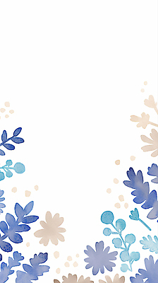 JPG 식물 디자인 꽃 예술 백그라운드 겨울 무늬 패턴 일러스트 자연 수채화 프레임 장식 파란색 갈색 공간 그림 청록색 뷰티풀 보테니컬아트 국내일러스트 AI일러스트 AI콘텐츠 계절 컬러 생태계 파일형식