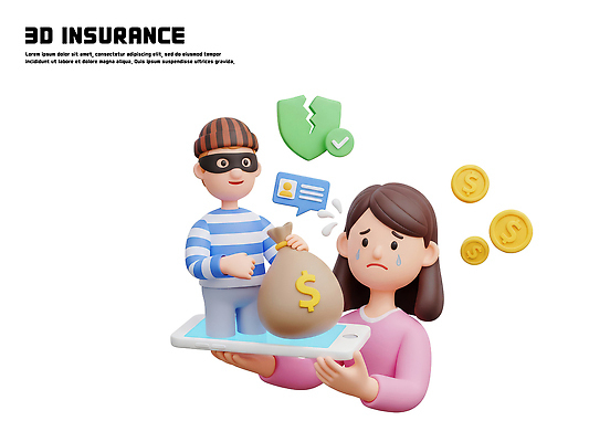 PSD 편집이미지 돈 대화 안전 사람 스마트폰 3D 스크린 피해 사기그릇 범죄 도둑 사건 걱정 돈가방 보험 편집3D 그릇 감정 가방 말하기 핸드폰 스마트기기 재산 범죄인 디지털합성 파일형식