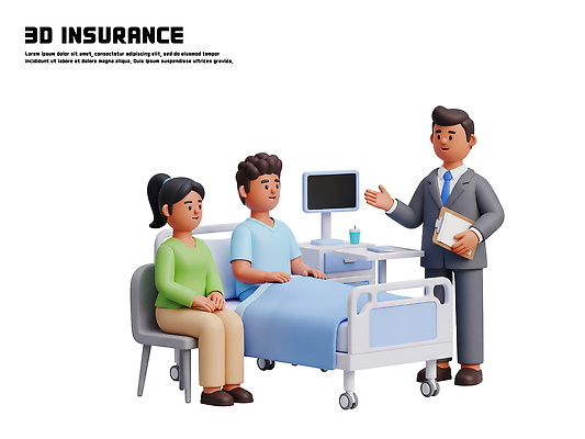 PSD 편집이미지 의자 의학 가족 건강 병원 대화 치료 컴퓨터 약 환자 의사 정보 상담 문서 보험 편집3D 가구 관계 말하기 전자제품 3D 의료진 파일형식