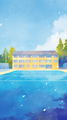 JPG 나무 학생 교육 겨울 일러스트 교실 학교 자연 풍경 일상 스쿨라이프 운동장 봄 테니스장 지역 커뮤니티 신분증 국내일러스트 AI일러스트 AI콘텐츠 식물 라이프스타일 계절 스포츠시설 라이프 공간 생태계 증명서 파일형식