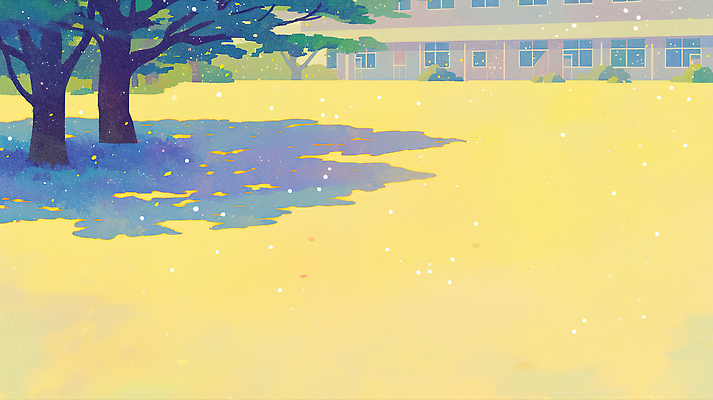 식물 건축물 계절 교육 컬러 스포츠시설 라이프 태양 공간 생태계 파일형식 AI콘텐츠 운동장 학교 나무 그늘 노란색 풍경 햇빛 백그라운드 건물 자연 땅 그림자 일상 야외 일러스트 국내일러스트 JPG 봄 AI일러스트