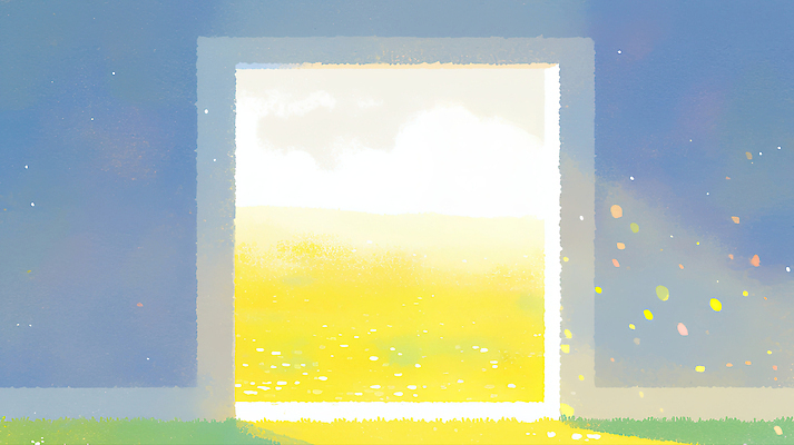 JPG 주간 감정 예술 컬러 일러스트 상상 자연 하늘 아침 따뜻함 풍경 여름 빛 문 공백 그림 환상 국내일러스트 자연요소 계절 컨셉 생태계 파일형식