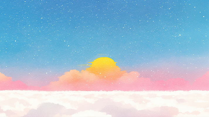 자연요소 계절 컬러 노을 생태계 파일형식 하늘 일출 태양 파란색 주황색 분홍색 풍경 자연 백그라운드 주간 뷰티풀 시간 여름 공간 날씨 빛 따뜻함 일러스트 국내일러스트 JPG 새해