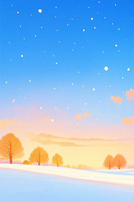 자연요소 식물 계절 컬러 컨셉 날씨 눈_날씨 일몰 야간 생태계 파일형식 겨울 나무 하늘 저녁 황혼 눈송이 풍경 자연 노을 바닥 변화 차가움 파란색 분홍색 조용 일러스트 국내일러스트 JPG 눈 눈덮임