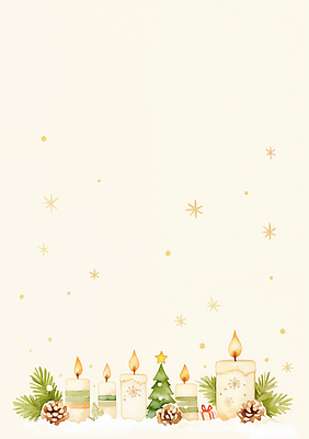 자연요소 나무 식물 계절 기념일 컬러 컨셉 초 이벤트 파일형식 크리스마스 촛불 장식 소나무 백그라운드 별 파티 축제 겨울 조명 초록색 금색 축하 오브젝트 고객 준비 일러스트 국내일러스트 JPG