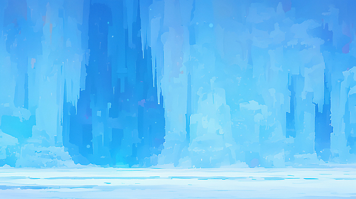 자연요소 계절 벽 컬러 자연 날씨 생태계 파일형식 겨울 얼음 차가움 파란색 풍경 공간 하늘 빛 평면 고요 산 바람 수평선 환경 일러스트 국내일러스트 JPG 폭포 빙벽