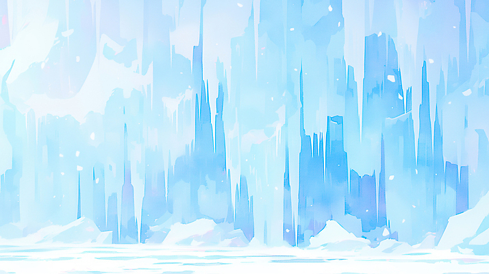 자연요소 계절 건축 벽 컬러 자연 날씨 눈_날씨 얼음 생태계 파일형식 겨울 하늘 풍경 차가움 구조물 흰색 눈내림 바람 조각 창조 자연현상 얼음조각 일러스트 국내일러스트 JPG 폭포 빙벽
