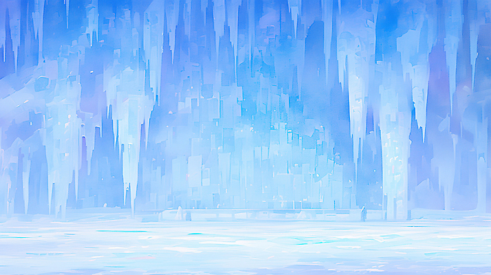 자연요소 계절 건축 벽 컨셉 자연 도움 생태계 파일형식 얼음 동굴 빛 기둥 겨울 차가움 구출 컬러 풍경 빙하 신비 탐험 장면 청명 세로 가로 공간 깊이 반사 일러스트 국내일러스트 JPG 폭포 빙벽