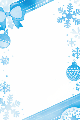 JPG 손글씨 디자인 기념일 예술 백그라운드 크리스마스 겨울 일러스트 수채화 프레임 선물 이벤트 장식 파란색 세트 축제 흰색 축하 눈송이 테두리 창작 오너먼트 국내일러스트 계절 컬러 컨셉 크리스마스장식 눈_날씨 파일형식